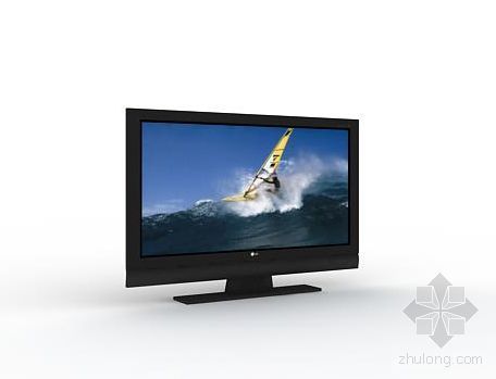液晶电视3d模型资料下载-LG液晶电视