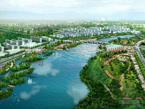 潍坊北辰湿地公园资料下载-[潍坊]生态湿地公园景观扩初设计方案
