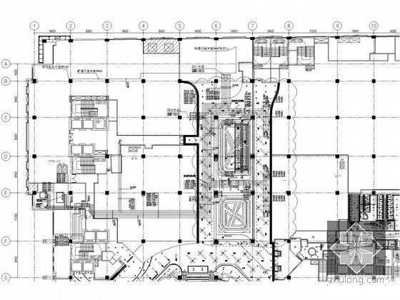 [北京]知名大型购物广场空调系统改造工程-六层空调水平面图.jpg