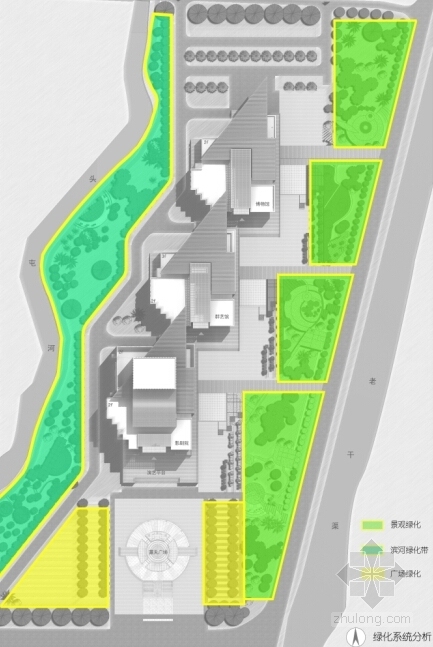 [新疆]兵团文化艺术中心规划与建筑设计(知名设计院)-兵团文化艺术中心规划与建筑设计分析图