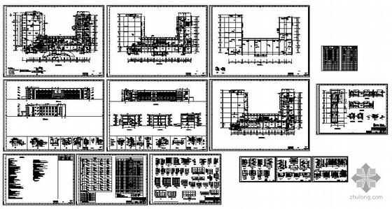 南京工业大学化工楼资料下载-南京某化工公司综合楼建筑结构图