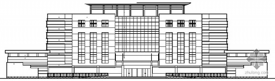 商业办公大楼设计图资料下载-某六层商业办公大楼建筑施工图