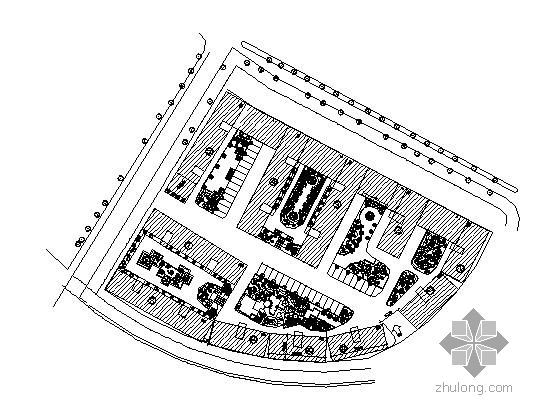 园林景观施工图市政设计资料下载-某小区全套的园林景观设计施工图