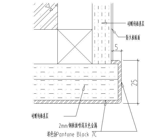 汉堡王重庆国泰店施工图&效果图&预算&结算&设计相-详图2