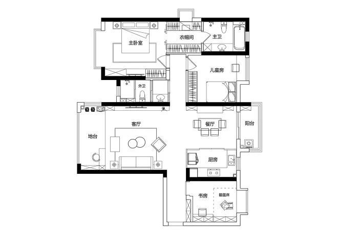 如何装修小户型榻榻米资料下载-85㎡小户型能塞下这么多东西，不知道的以为我家有120平米