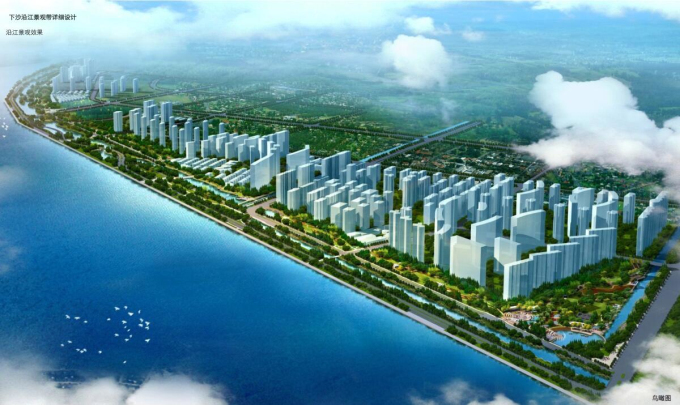 滨水生态景观建筑规划资料下载-[浙江]三江两岸滨水生态景观概念规划