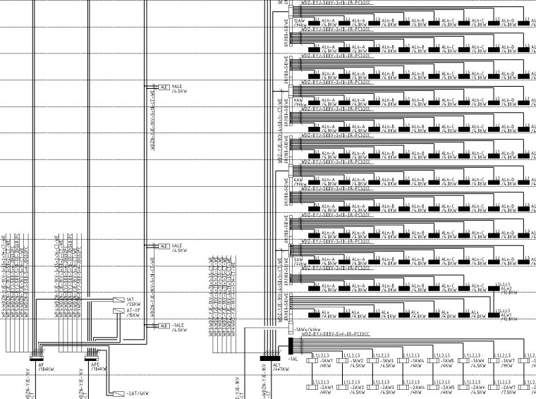 高层90平方米资料下载-知名房产小区一类高层住宅楼全套电气施工图纸（机房工程）