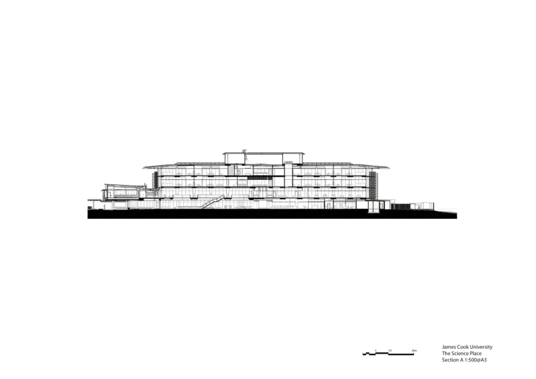 詹姆斯库克大学节能环保科学馆建筑高清大图-詹姆斯库克大学科学馆立面图 (10)