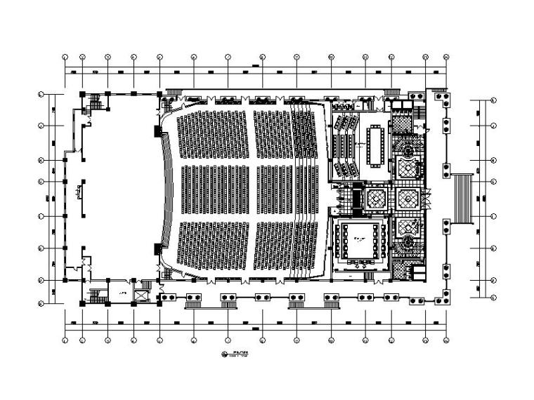会议展览中心建筑设计资料下载-全套国际会议展览中心大厦设计施工图