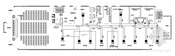 商务楼消防图纸资料下载-宁波某商务楼空调图纸