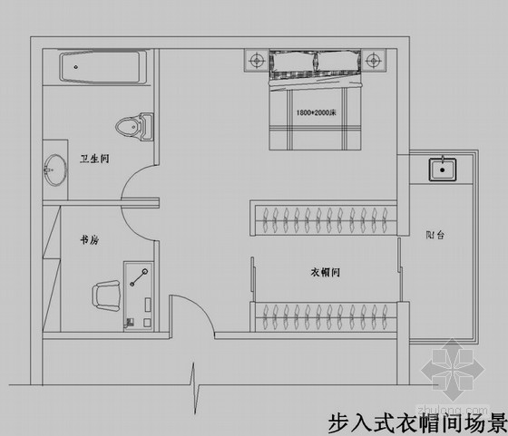 精装修步入式衣帽间解析