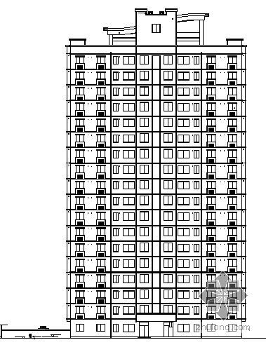 负二层结构图资料下载-某沿河高层住宅楼群建筑结构图