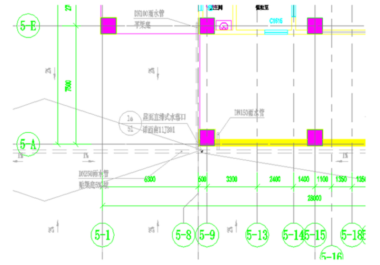 经济适用房工程高大模板支撑体系施工方案(56页)-高大模板平面位置图