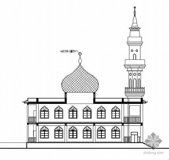 某清真寺建筑设计方案- 