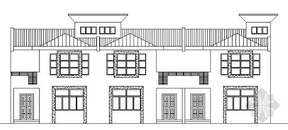 新建筑设计设计资料下载-新世纪村镇康房建筑设计方案6