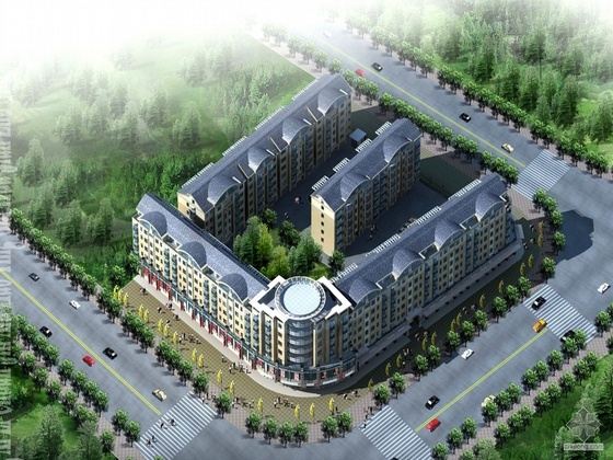 北京某人民医院建筑规划资料下载-[江西黎川]某锦绣豪庭建筑规划设计方案文本