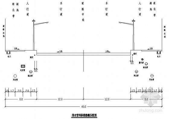 室外市政竣工图资料下载-市政道路排水竣工图