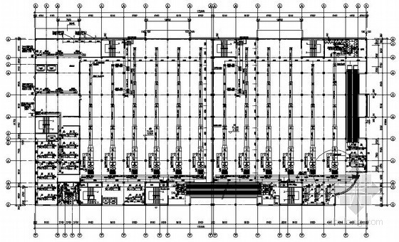 中央空调展厅施工图资料下载-商场中央空调施工图