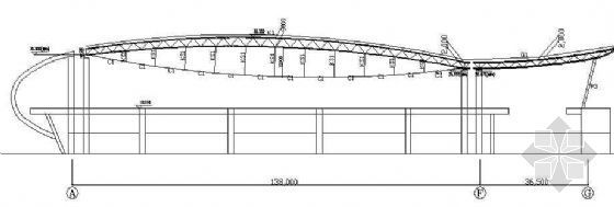 40m跨钢结构设计图纸资料下载-广东国际会展中心钢结构设计图纸