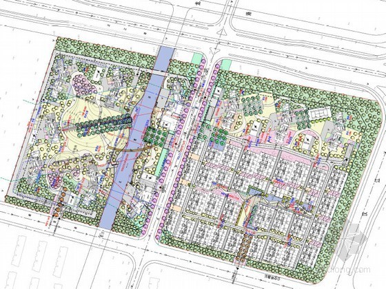2020住宅小区方案设计资料下载-[常州]住宅小区景观方案设计