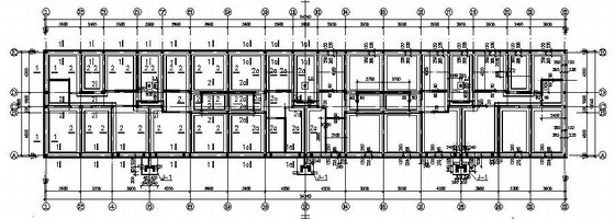 六层住宅楼计算书资料下载-六层砖混住宅楼结构施工图（含计算书）