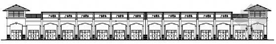 2层复式商铺建筑方案资料下载-一层商铺建筑施工图纸