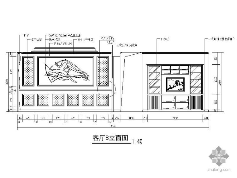 现代欧式二室二厅装修图_3