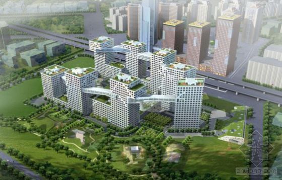 公寓连廊资料下载-北京某公寓群施工组织设计