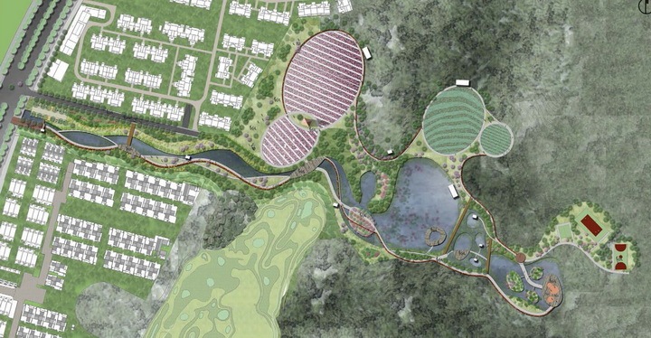 生态湿地公园设计方案资料下载-[重庆]生态农业公园景观概念设计方案