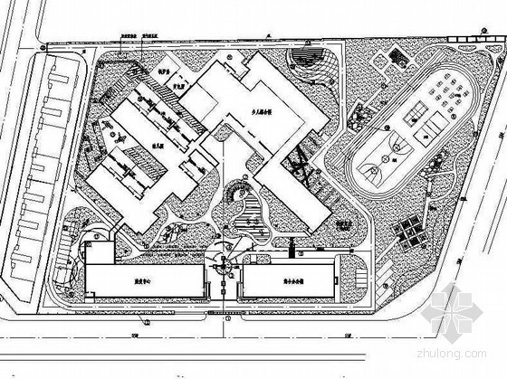 儿童福利院景观设计资料下载-某儿童福利院景观设计施工图