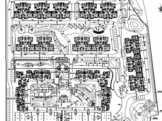 8角亭大样图资料下载-成都某居住区景观设计施工图