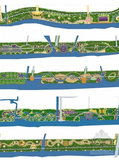 河岸旅游规划设计资料下载-[嘉兴]城市区域河岸景观规划设计方案