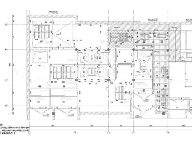 [湖南]地铁站交通建筑暖通空调系统设计施工图（大院出品）-站厅层隧道通风平面图（一）.jpg