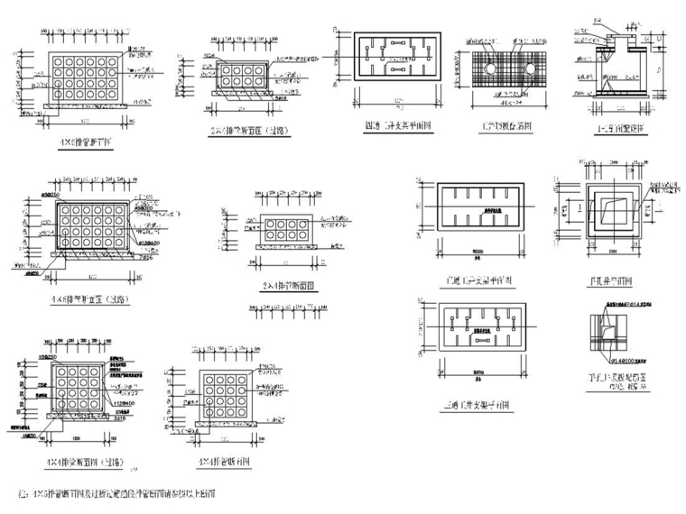 干挂防火板施工图资料下载-[安徽]城市主干路电力排管工程施工图设计39张