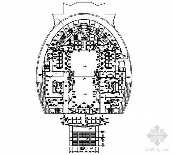珠海大剧院设计图资料下载-某大剧院空调布置图