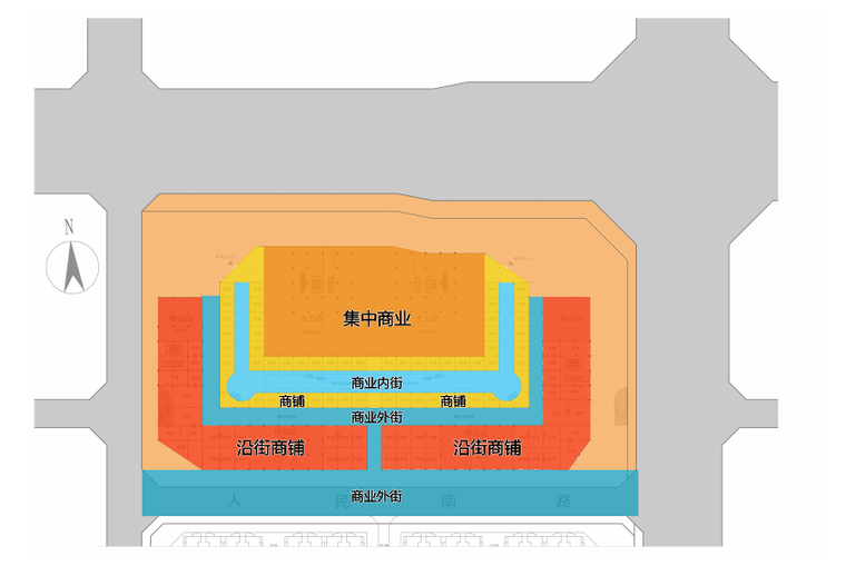 邯郸创鑫商业广场建筑设计方案-交通分析图2