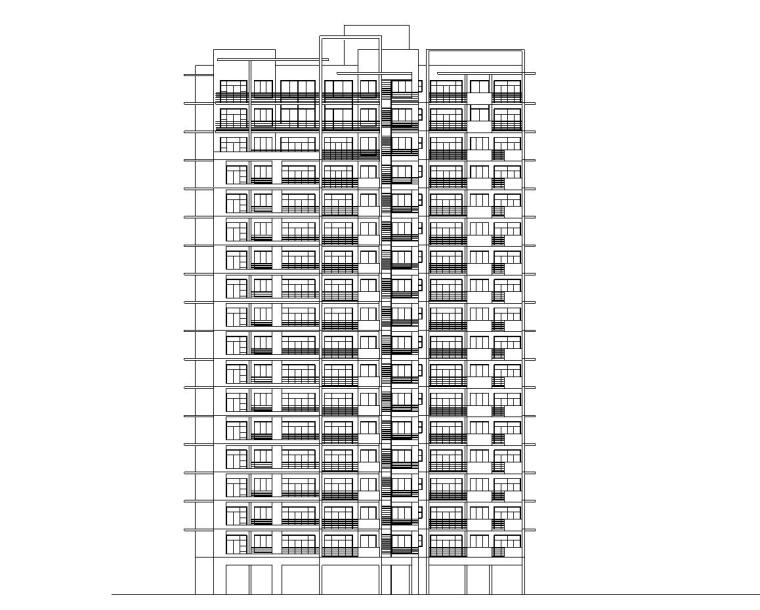 深圳熙园建筑施工图资料下载-[广东]深圳香蜜湖信华花园建筑施工图设计