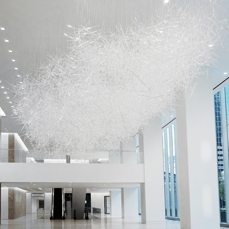 美国棱镜之云装置景观-003-Allen-Center-Art-Project-Prismatic-Cloud-by-Tokujin-Yoshioka