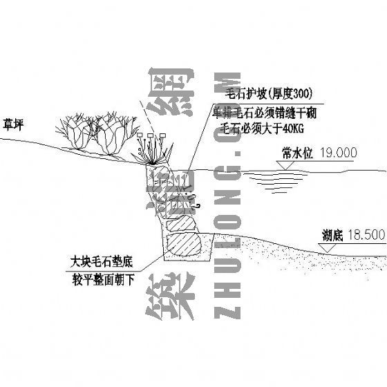 驳坎详图资料下载-驳坎结构详图1