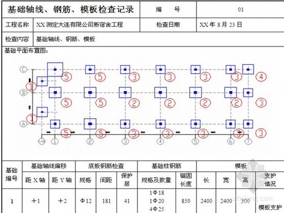 施工企业工程月报编写范例资料下载-住宅工程监理周报编写范例（表格式）