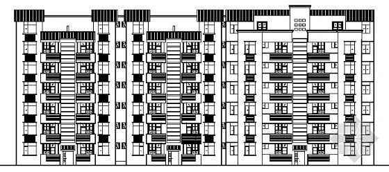 丽景苑小区某七层住宅楼施工图