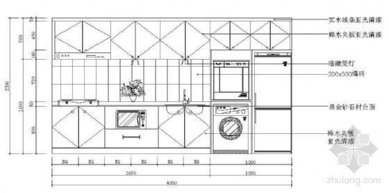 上下层楼房室内装修资料下载-厨房室内装修图库10例