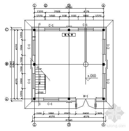 泵站结构图片资料下载-某大口井、泵站建筑结构图纸