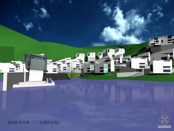美式别墅概念方案资料下载-[宁波]某别墅区方案概念设计