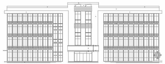 对称cad建筑结构施工图资料下载-某派出所警务用房交警中队楼建筑施工图