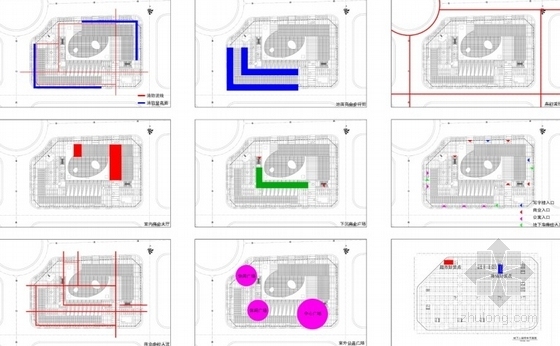 [安徽]30层高层商业综合体建筑方案文本-分析图