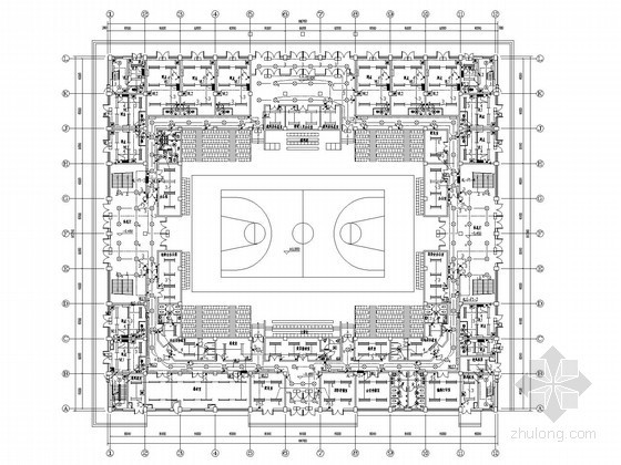 体育馆全套装修施工资料下载-[辽宁]综合体育馆全套电气施工图纸