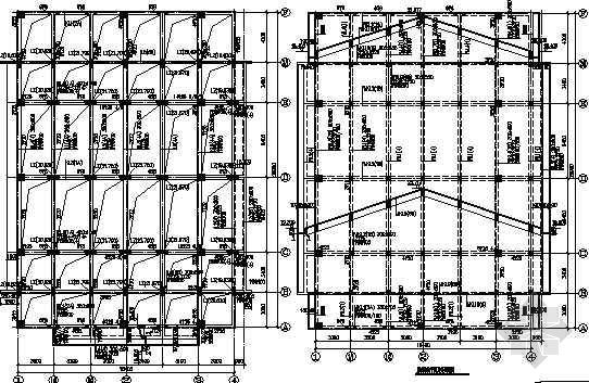 钢结构办公楼结构图纸资料下载-某政府办公楼结构图纸