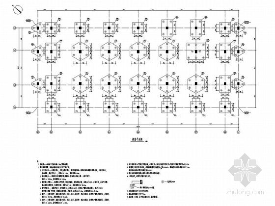 预制混凝土管桩施工图资料下载-[湖北]地上八层混凝土框架结构综合楼结构施工图
