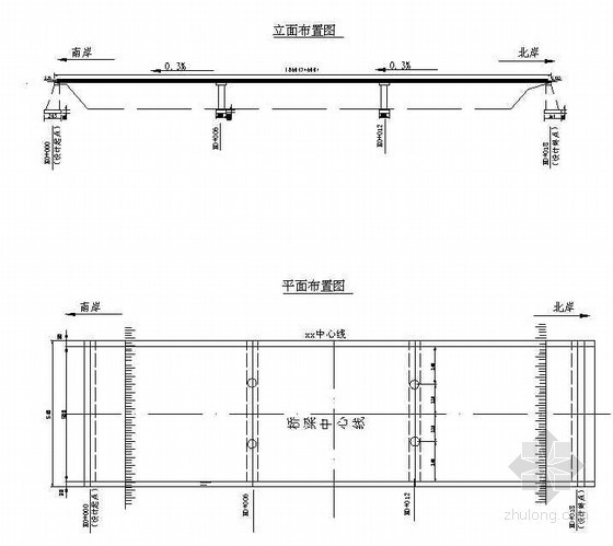 预制桥梁混凝土资料下载-6m钢筋混凝土预制板桥梁布置节点详图设计